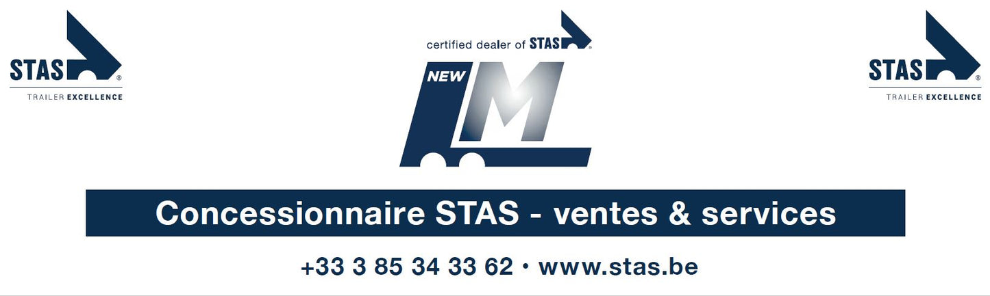 PLATE "NEW LM" STAS DEALER