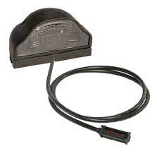 ASPÖCK NUMBERPLATE LIGHT BULB WITH 0.5 M CABLE P+R