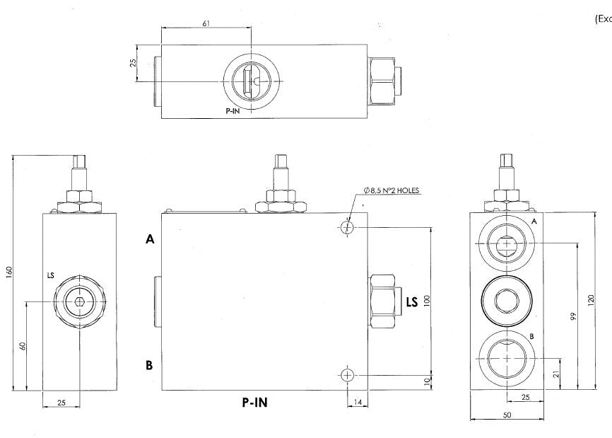 MAIN DISTRIBUTION BLOCK "LIGHT - 200LT - DP110287-