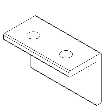 FIXATION CHASSIS / SHORE LANDING LEGS - BLACK