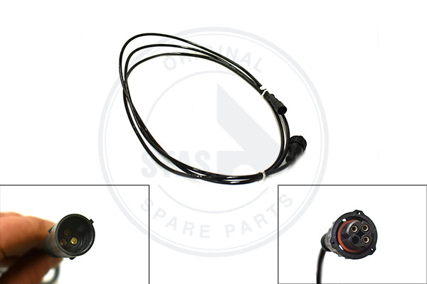 Y CABLE TO DIN BAYONET LOCK - PIN 1 TO 1 & PIN 3 T