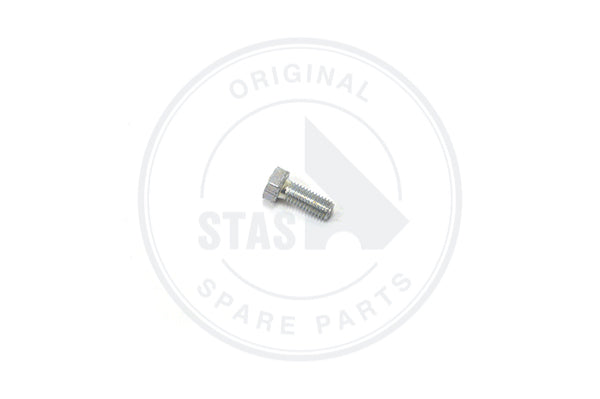 HEXAGON HEAD BOLT DIN 933 GALVA M8X20 8.8