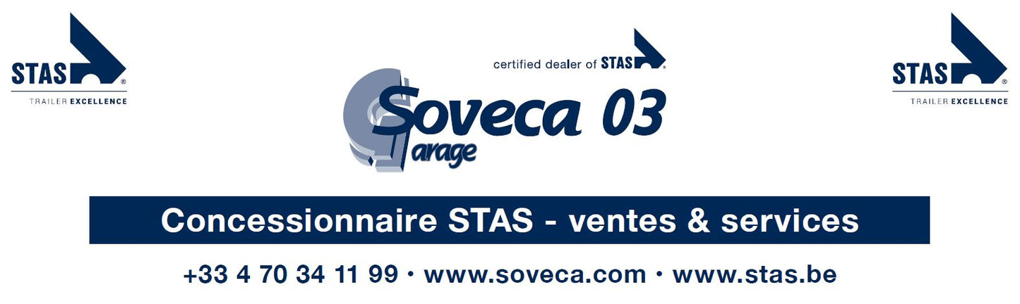 PLATE "SOVECA" STAS DEALER
