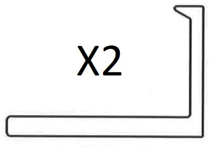 REVISION KIT FOR SIDE PROFILES NEXT TO FLOOR PLANK