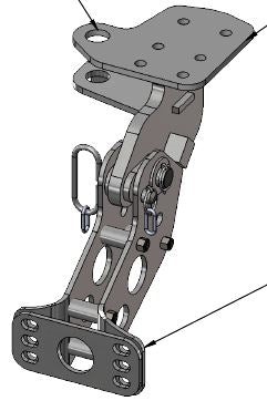 BUMPER HOLDER RS-URS - MANUAL - RIGHT