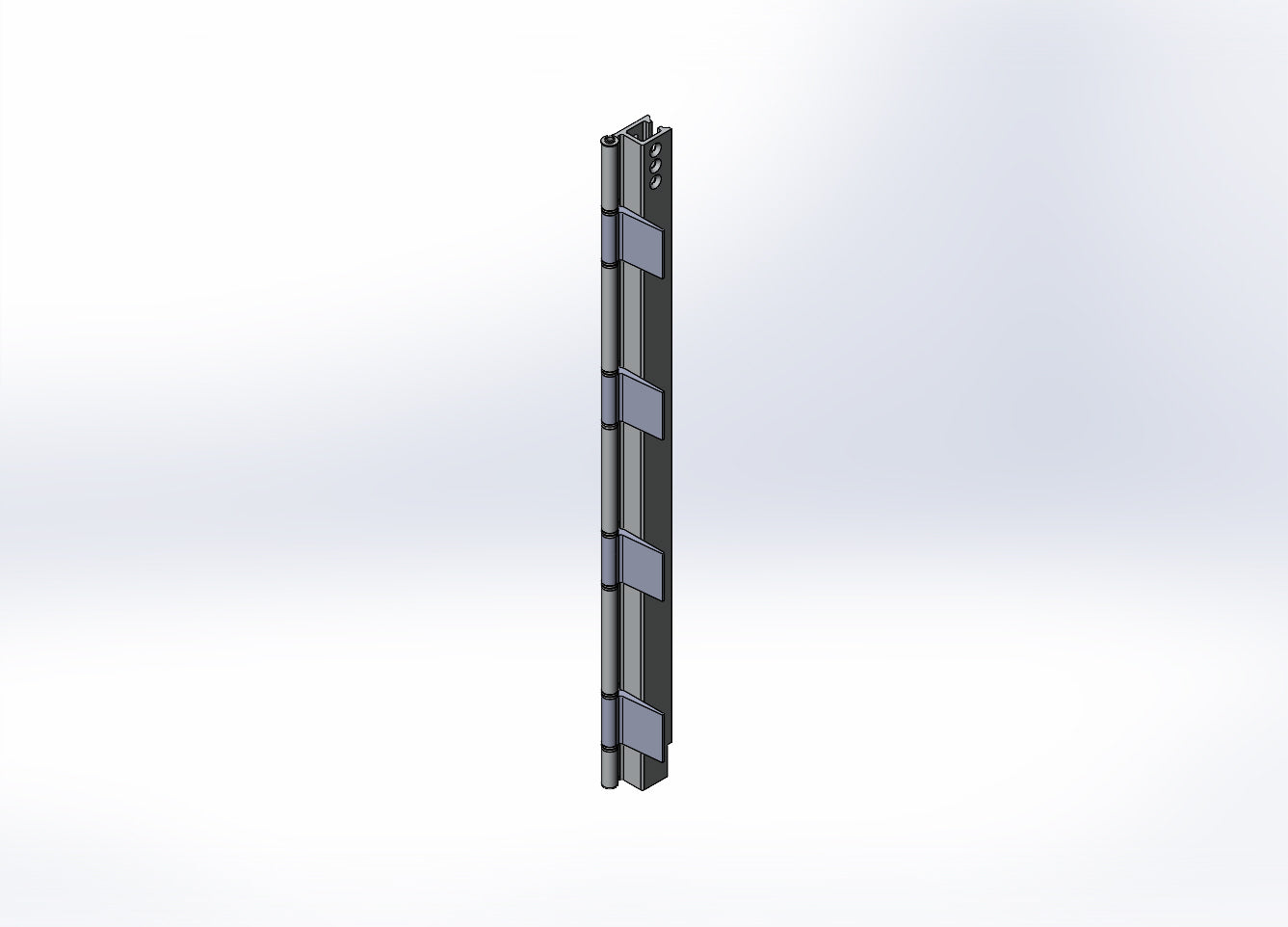 Assembly corner profile - Hinge profile-UD without