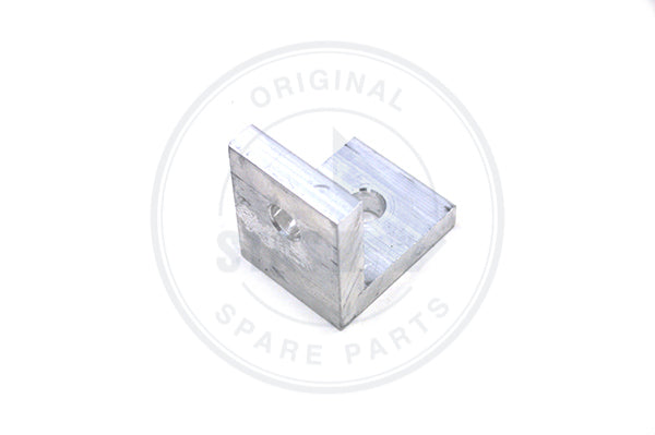 ALUMINIUM CORNER PIECE 50X50X10 FOR SIDE PROTECTIO