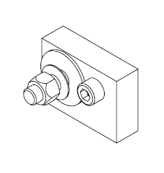 ASSEMBLY ROLSTOP (MULTI) BOLTSTOP - FIXED PART