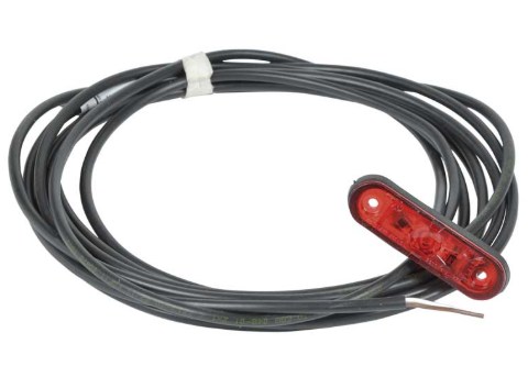 ASPOECK LED WHITE LENS - LED RED - POSIPOINT II -