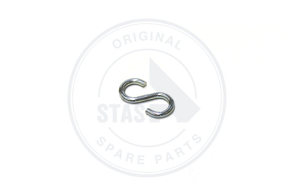 S - SHAPED HOOK 40 X 4 APERTURE 6.3 MM