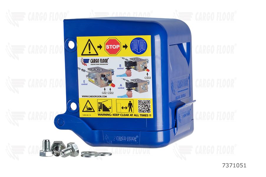 CARGO FLOOR KÉK MŰANYAG BURKOLAT A CONTROL VAL