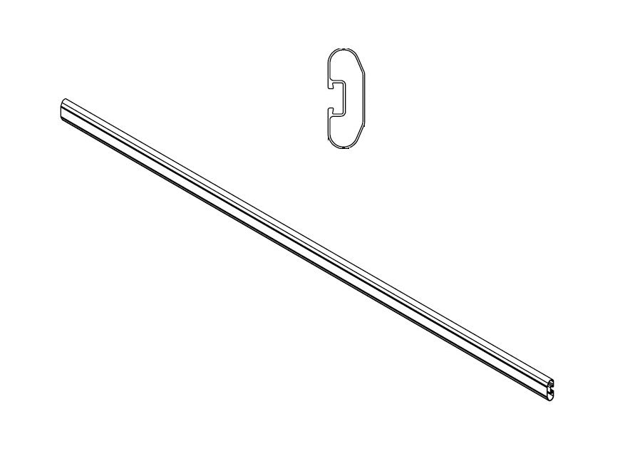Horizontal profile side underrun bar - IL13513 - W