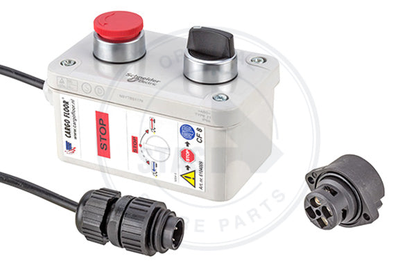 REMOTE CONTROL CF500 "CF 8"  "0-I-II" -10 M CABLE