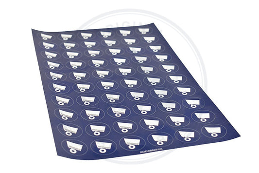 1 PAGE = STICKER AROUND 30 X VIBRATOR-ON + 30 X VI