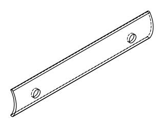 FIXATION PLATE FOR SHEET TO MIDDLE BAR