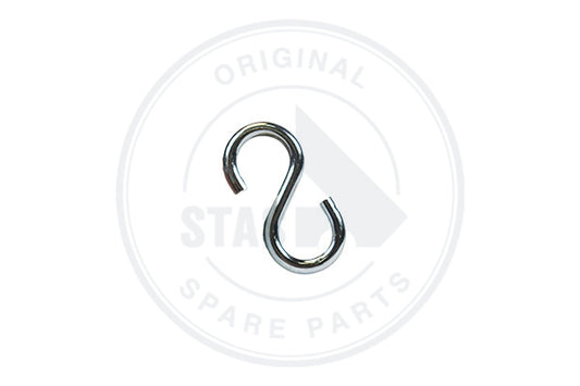 S-ALAKÚ HOROG 50 X 4 MM - NYÍLÁS ÁTMÉRŐ 9 MM