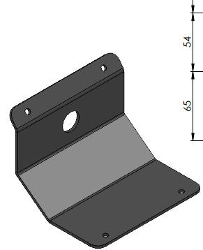 SUPPORT FOR WHITE LEDS ON FRONT CORNER PROFILES ON