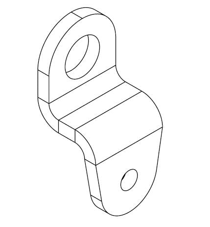HOLDING PLATE FOR DOUBLE SERVOS