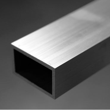 ALU CSŐ EGYENES 80 X 40 X 4 MM H = 6000 MM - EN A