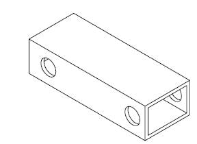 SZÖGYETES CSŐ FELSZERELÉSÉHEZ