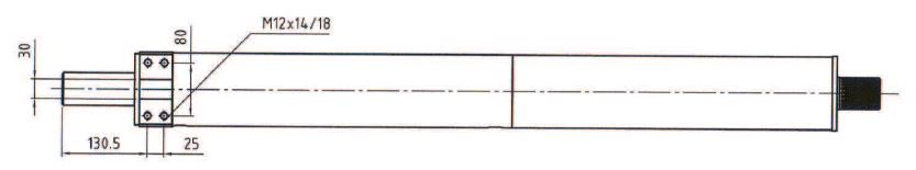 LENGŐMOTOR DA-H 90 280° KW S 4422 - 4150 NM - 210