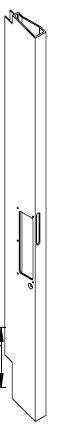 Rear corner profile Spie closing - BD20-OPSH-2395-
