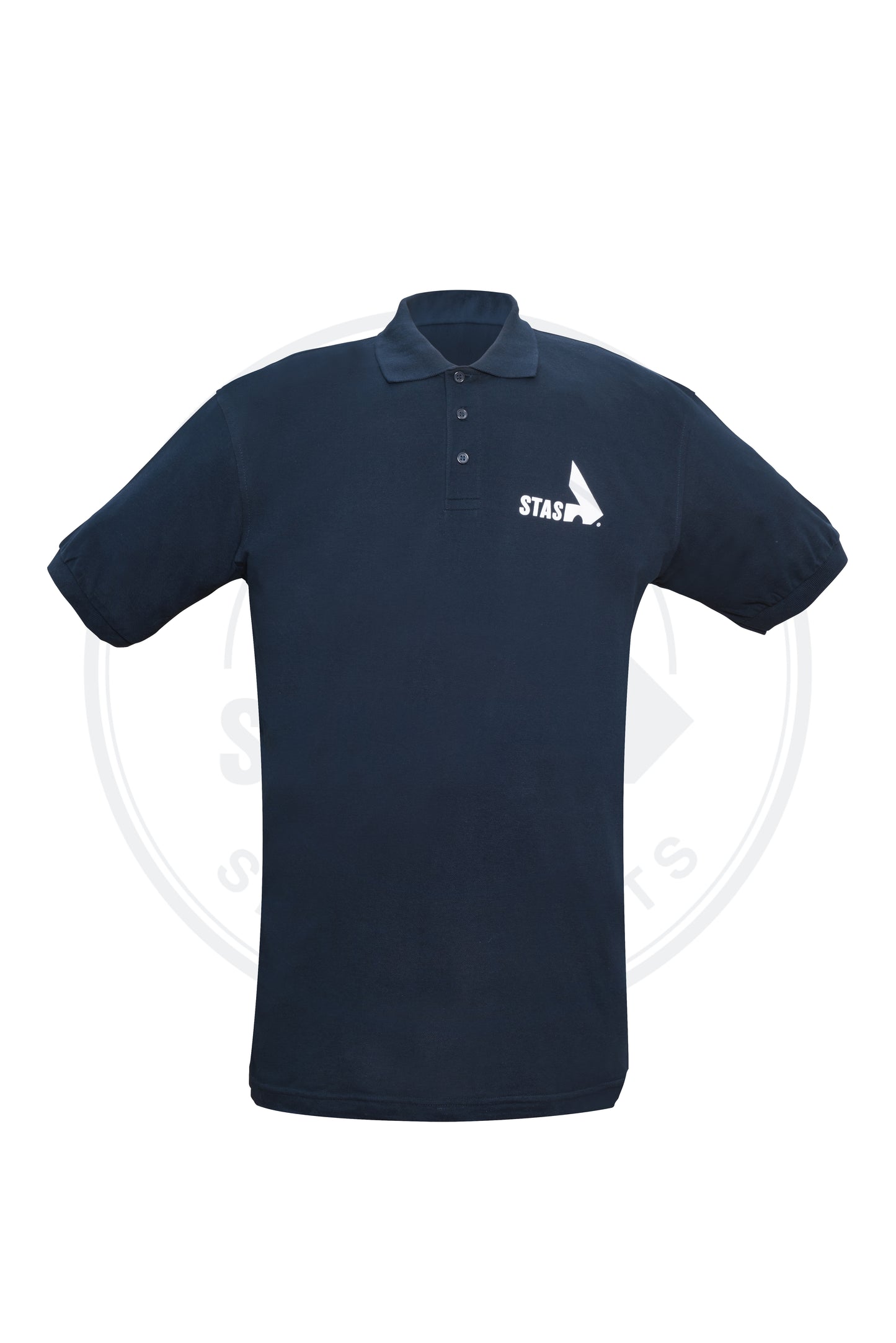 POLO "SAFRAN NAVY" NAVY COTTON PRINTED SIZE "M"
