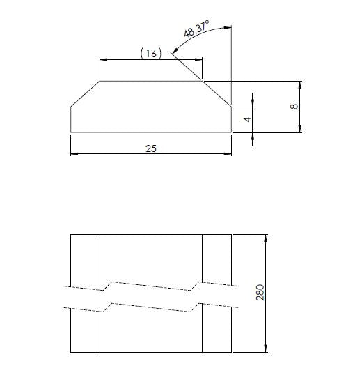 KITÖLTÉS 21 DÉLDA HDI 8/18 L=280