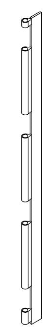Corner profile - Hinge profile-BD with HB-IH2165-R