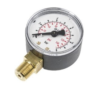 MANOMETRE DN40P 6 BAR/PSI 1/8"