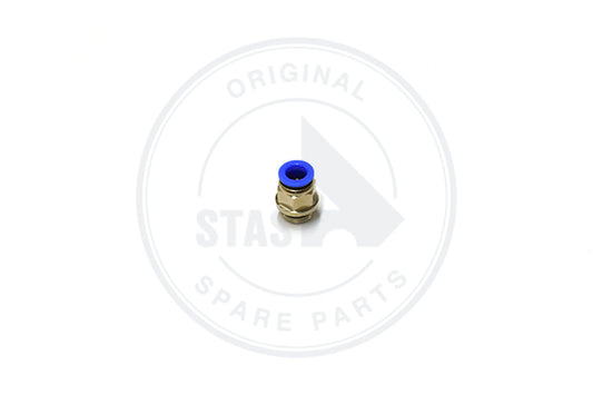 PUSH-IN FITTING 8MM 1/4" AG STRAIGHT 122.014-8