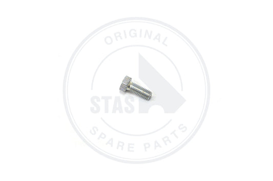 HEXAGON HEAD BOLT DIN 933 GALVA M8X20 8.8