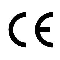 1 STICKER "CE" LARGE MODEL 38 X 38 MM