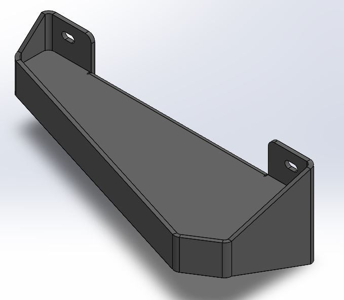 One step Ladder - Right - Bolted Cat Walk - Assemb