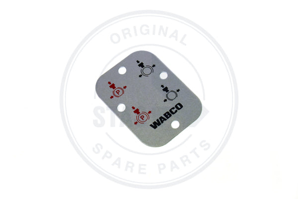CONTROL PLATE WITH "PARKING AND DRIVING SYMBOLS" F
