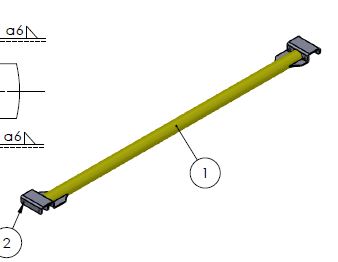 STEEL CROSSBAR BOLTED-MF-S355JR