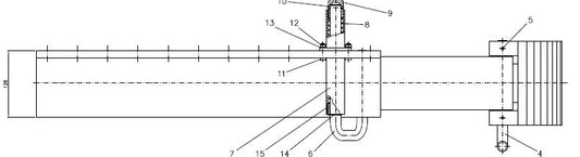 STAS ALUMINIUM FALL SUPPORT - LOAD CAPACITY 10 TON