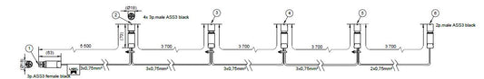 SML CHAIN 3.AD/AS3VR/4XSML/1XTOP