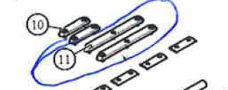 4 TIMES LONG SIDEWALL PROTECTORS + FIXING MATERIAL