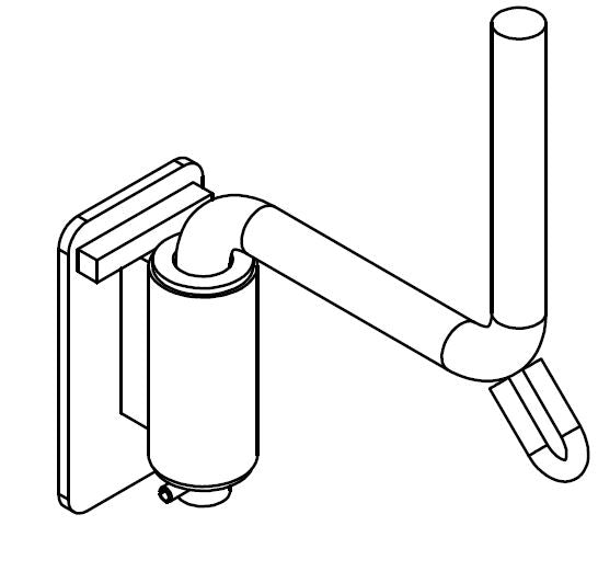 FORGÓ GENGERÁLLÓ (INOX cső átmérője 20 mm)