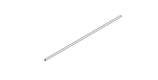 LONG CLOSING AXLE FOR 2 HANDLES