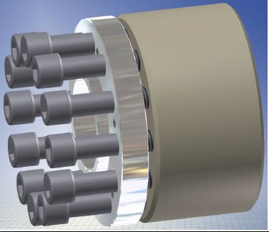 BE SPANNVORICHTUNG FÜR SCHWENKMOTOR DA-H 90 S 442