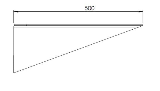 VERSTERKING BOVENRAND VOORSTAANDER OSL - R