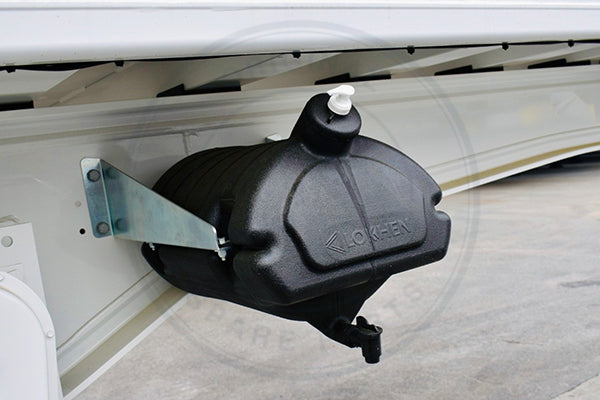 PVC BLACK WATER TANK TK2525 - 32L WITH SOAP HOLDER