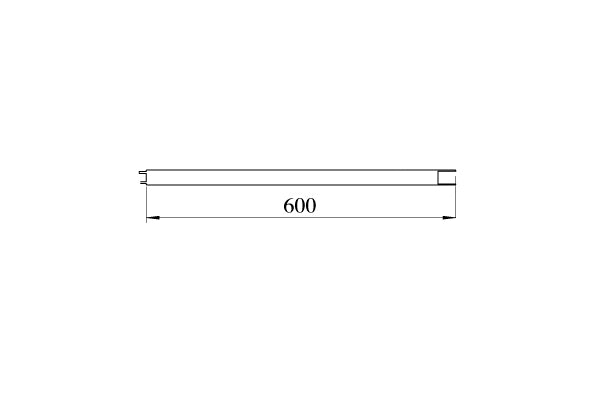 SIDE PROFILE OP / WF (STAS_V / STAS_MF)   W = 600 