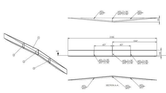 ELEVATION ON UNIVERSAL DOOR AND BARN DOOR UPPER BE