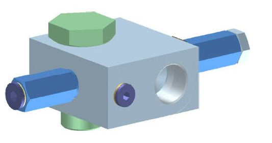 PRESSURE RELIEF VALVE 1‘ - 1’ - SET TO 150 BAR - 2