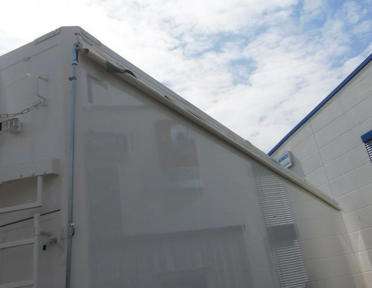 SIDE PROTECTION TARPAULIN - HEIGHT 13,6 X 3,2 M - 
