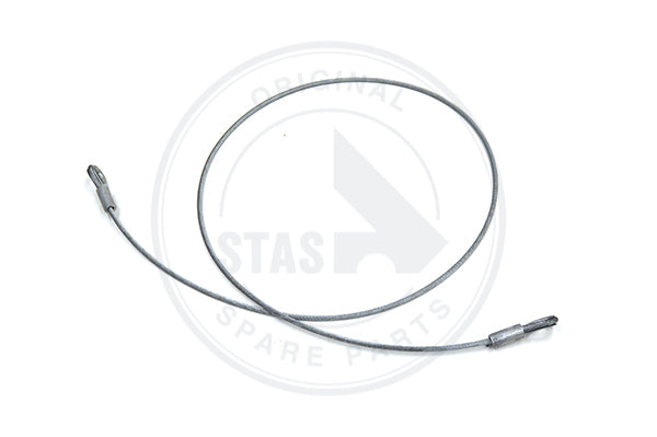 GEGALVANISEERDE DRAAIVRIJE KABEL 6 MM TWEEZIJDIG K