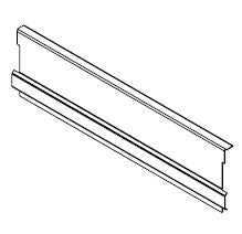 TOP DOOR PLATE FOR TWO-PART FLAP DOOR - FIXED SECT